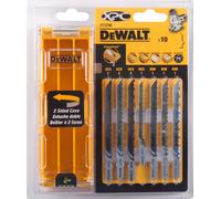 DeWalt DT2296-QZ - Pack de 10 hojas de sierra de calar XPC