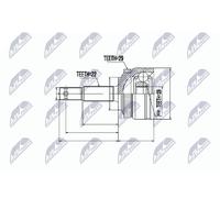 Juego De Juntas Exteriores Opel Corsa B 93-, Corsa C 00- +ABS=29T