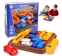 Juego De Hora Punta, Rush Hour, Juguete De Coche, Juego De Atascos, Juego De LóGicfa, Juego De Hora Punta Junior, Juegos De Rompecabezas De Pensamiento para NiñOs Y NiñAs a Partir De 5 AñOs.