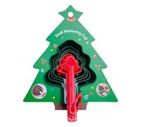 Juego De Hornear Navideño, Durabilidad A Largo Plazo, 12x21 Cm, Herramientas De Medición Navideña, Utensilios De Cocina Festivos, Resistencia Al Calor, Para Cajones De Cocina, Estaciones De Hornear, C