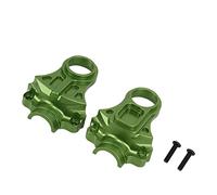 Juego de Horquilla diferencial de aleación de Aluminio, Piezas de actualización para Coche RC Granite Big Rock Typhoon Senton 3S 1/10, Repuesto Duradero y de Alta Resistencia. (Verde)