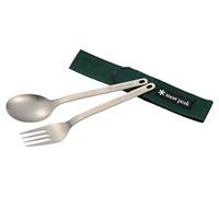 Juego de horquilla y cuchara de titanio Snow Peak SCT-002 IMPORTACIÓN DE JAPÓN