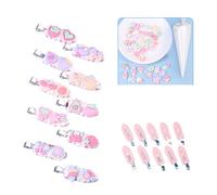 Juego de horquillas. Crea tus horquillas únicas Simulación de crema batida Gel Resina Accesorios Horquilla