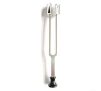 Juego de horquillas de afinación de 128 Hz para dispositivos de curación de frecuencia, herramienta de vibración precisa para evaluación neurológica y terapia de sonido en plata, 31 cm (B)