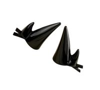 Juego de horquillas de cuerno de diablo para anime, punk, vestido para fiestas, accesorios para el cabello, clip de resina de plástico para adultos, adolescentes y niñas