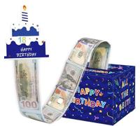 Juego de hucha de Navidad, caja de regalo de dinero sorpresa, bolsa de regalo sorpresa explosiva, caja de regalo para fiestas y vacaciones (#3)