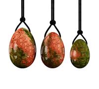 Juego De Huevos Yoni De Piedra De Jade Natural Para Ejercicios De Kegel,Huevo-L