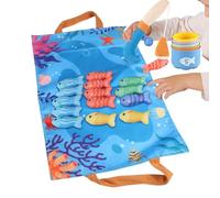 Juego de infantil de tela preescolar, juego de | clasificar el aprendizaje interactivo sensorial juego de agua para niños pequeños con vasos apilables para baño, piscina, fiesta, baño