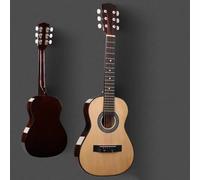 Juego de iniciación de guitarra acústica para principiantes con bolsa, correa, cuerdas, púas, cejilla, parte superior de madera de tilo