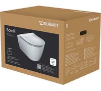 Juego de inodoro de pared Duravit Soleil by Starck, fijación oculta, 4591092,...