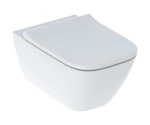 Juego de inodoro de pared Geberit Smyle Square lavavajillas profundo, forma c...