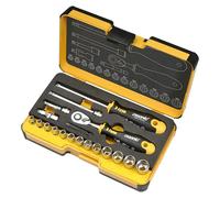 Juego de insertos para llaves de vaso Ergonic Strongbox (¼″, 19 pzs., 3,2 mm - 14,3 mm)