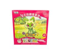 Juego de insignias de Pokemon Gem Pack (Vol 1 + 2 + 3) | Bolsa ciega | Caja de exhibición al por menor de 12 paquetes | Chino simplificado | Más de 15 años