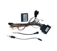 Juego de instalación de Radio Radio estéreo Audi 2 DIN Compatible con Opel Corsa 2015-2019 Adam 2013-2016, Kit de Marco Frontal Bisel Montaje(Wire B)