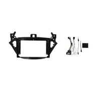 Juego de instalación de Radio Radio estéreo Audi 2 DIN Compatible con Opel Corsa 2015-2019 Adam 2013-2016, Kit de Marco Frontal Bisel Montaje(Frame Wire B)
