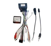 Juego de instalación de Radio Radio estéreo Audi 2 DIN Compatible con Opel Corsa 2015-2019 Adam 2013-2016, Kit de Marco Frontal Bisel Montaje(Wire A)