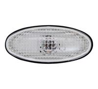 Juego de intermitentes laterales compatible con Nissan Micra K11 1998-2001 - Blanco