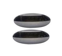 Juego de intermitentes laterales LED - compatible con Nissan miscelánea - Gris - incl. luces dinámicas