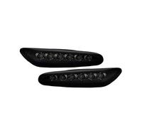 Juego de intermitentes laterales LED (Enchufe OE) compatible con BMW 1 E8x / 3 E9x / 5 E6x - Gris