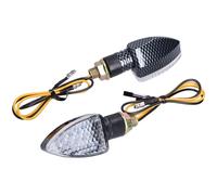 Juego de intermitentes M10 LED aspecto carbono Boost I