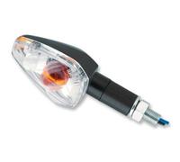 Set de Intermitentes M10 Negro Crystal Transparente