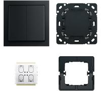 Juego de interruptores ABB Busch-Jaeger 6716 UJ-885 Future FoH Negro mate - 2CKA006710A0016