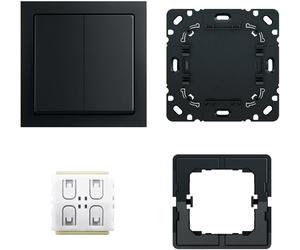 Juego de interruptores ABB Busch-Jaeger 6716 UJ-885 Future FoH Negro mate - 2CKA006710A0016