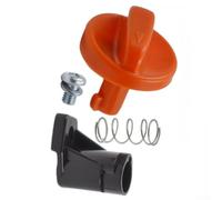 Juego de interruptores de botón para cortacésped para Fs91, Fs111, Fs131, Ht102, Ht103, 4180, 180, 9500, conjunto de perilla del acelerador de alta resistencia con resorte y tornillo para función al