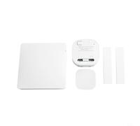 Juego de interruptores de luz inalámbricos, interruptor de pared sin batería para receptor, interruptor de control RF 433.92MHz autoalimentado para uso industrial y comercial, clasificación IP44, 1 o