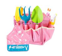 Juego De Jardinería para Niños, Materiales Aptos para Niños, 650 G, Juguetes De Jardinería, Juguete De Herramientas De Jardín para Niño, Diseño Ergonómico para Patios Traseros, Guardería, Jar