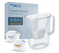 Juego de jarra filtrante brita style, color blanco, 2 filtros