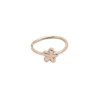 Juego de Joyas con Forma de Flor, Aretes Perforantes de Metal Hipoalergénico, Aretes Diarios Modernos y Sencillos Adecuados para Uso Cotidiano(Rose Gold)