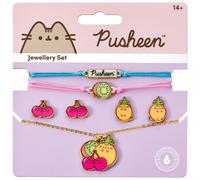 Juego de joyas con temática de frutas: el gato pusheen de kellica