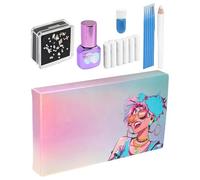 Juego de joyas dentales con pegamento, juego de joyas dentales con cristales artificiales para una sonrisa radiante