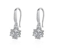 Juego de joyas para mujer, aretes de ladrillo personalizados, aretes de corazón de melocotón y aretes de plata brillante, aretes de dragón, talla única, Metal, Sin piedra preciosa