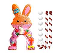 Juego De Juego De Golf De Pascua Genérico - ABS, Juego De Mini Golf Con Bastones En Casa De Conejo | Juegos De Pascua para Adultos y Decoración Interior Y Exterior, Act