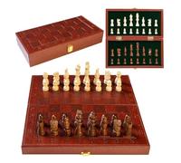 Juego de Juego de Mesa de,Juego de Mesa de de Madera | de Educativo con Piezas de | Tablero de Plegable, Juguetes de Juego Divertidos para la Familia para Principiantes Profesionales de to