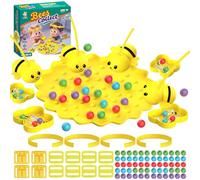 Juego De,Juego Magnético De Abejas - Juguete Educativo Interactivo para Tiempo De En Casa Viajes Escolares Preescolares Desarrollo De Habilidades Motoras