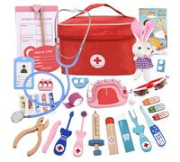 Juego de Juego médico para niños pequeños, Kit médico para de 2 a 5 años, Juguetes para niños y niñas 3 +