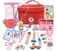 Juego de Juego médico para niños pequeños, Kit médico para de 2 a 5 años, Juguetes para niños y niñas 3 +