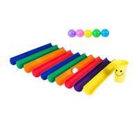 Juego de juegos de grupo divertidos con pelotas, juegos de fiesta grupal para niños al aire libre, liderazgo de 10 piezas