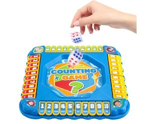 Juego de - Juegos de Matemáticas | Tableros de Juegos de Dados educativos: de Cartas con números, de, multijugador Interactivo Entre Padres e Hijos, Juguete Educativo de