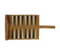 Juego De Juegos De Mesa Backgammon: Clásico, Juego De Viajes, Tablero De Madera De Lujo, Diseño Plegable Compacto, Entretenimiento Familiar Tradicional, Mental Táctico