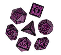 Juego de Juegos Dice Set, Game Theme Dice - Dice del Tema del Juego acrílico | La Caja de Almacenamiento magnético Incluye Colores Vibrantes Set para Actividades de Grupo Escolar en casa