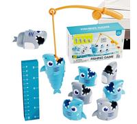 Juego de : Juguete de Captura Interactivo, Juego-de Aprendizaje Educativo | Divertido Kit de Actividades para Pescar Peces, Dispositivo de Entretenimiento para desarrollar Habilidades con niños,