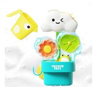 Juego De Juguetes De Baño Con Taza De Riego - Juego Para La Hora Del Baño | Juguetes Acuáticos Interactivos Para Niños De 1 A 3 Años | Para La Ducha De Voy