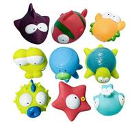Juego de juguetes de baño | Dulce juguete de interacción entre padres e hijos | Juguete de baño de animales para niños, niñas y niños pequeños a partir de 6-18 meses, adecuado para piscina,