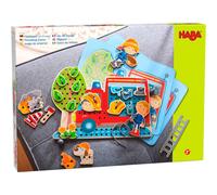 Juego de juguetes de cordones temticos de rescate de Haba Fire Fire para aprender preescolar el juego de desarrollo de habilidades motoras finas
