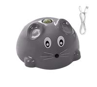 Juego de Juguetes de Gato con, Recargable automático y Juguete con de Grass y Campana, Interactivo Turning Pet Toy para Interiores y Exteriores Kittens, Ejercicio Cats