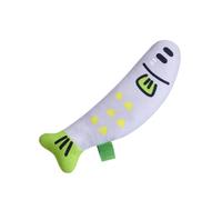 Juego de Juguetes de Gato - Juguete de Mascar para Gato, Juguete de Dentición para Gato | Juguete Lindo en Forma de Pez para Uso en Interior | Juguete interactivo Anti-arañazos para c